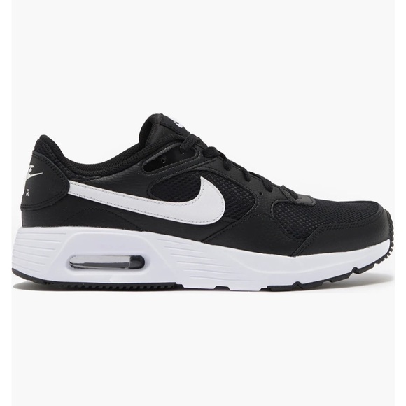 Nike Women’s Black and White Air Max SC Sneakers | Size 7 | Gently Used - Picture 6 of 8